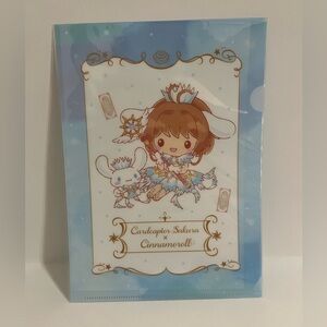 Cardcaptor Sakura x Cinnamoroll Single Pocket Size A5 Folder